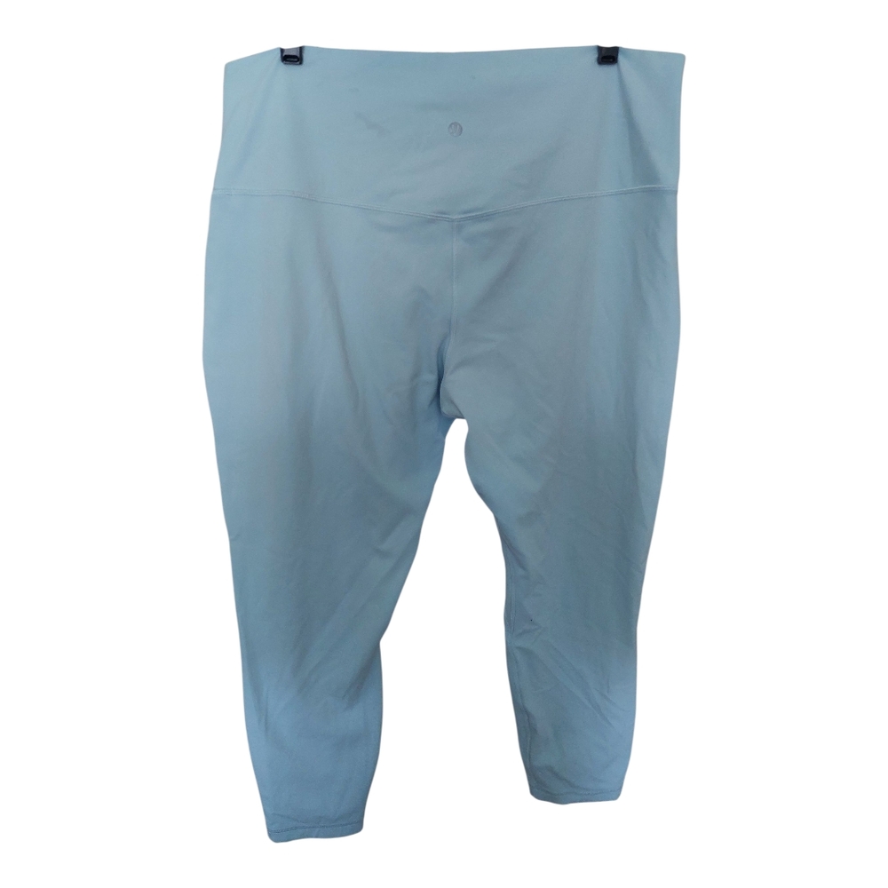 Light Blue High-Waisted Leggings - Picture 2 of 4